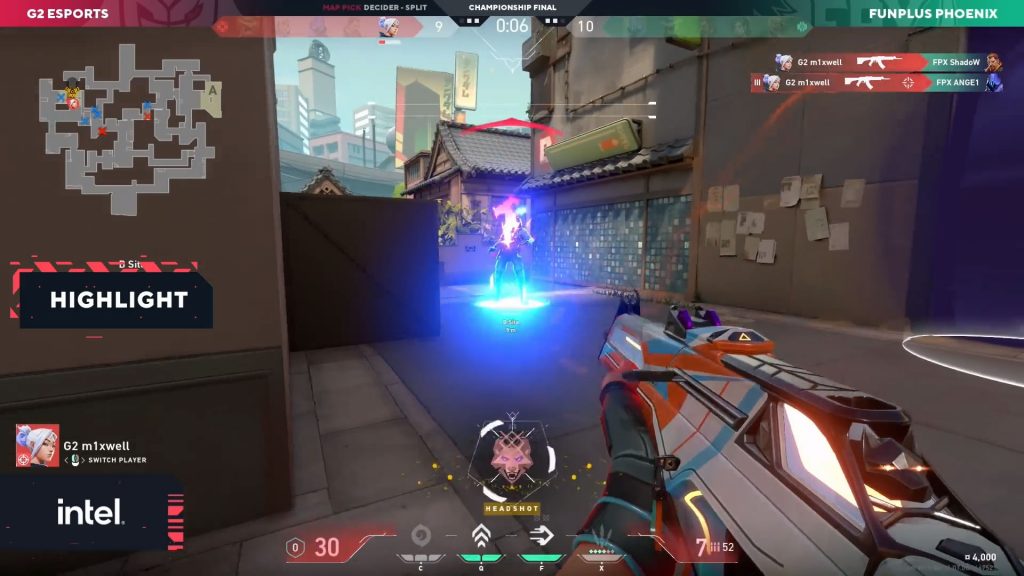 Mixwell take two players in the Grand Finals, screenshot