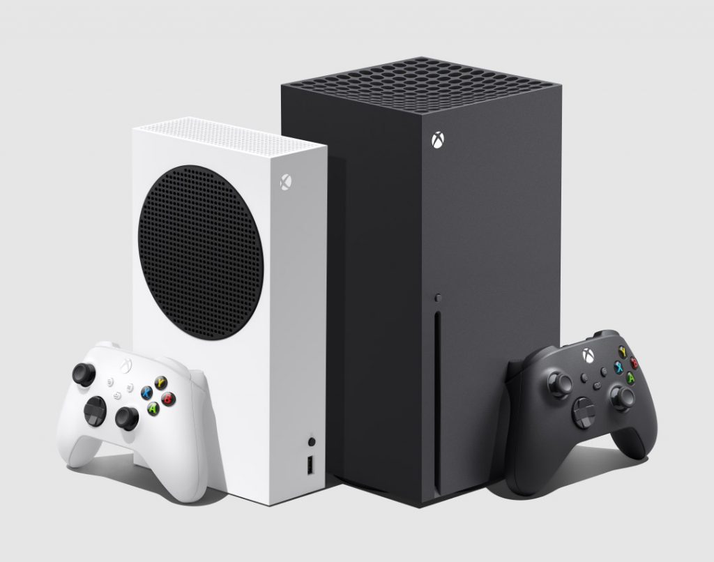 Xbox Series X and Series S side by side