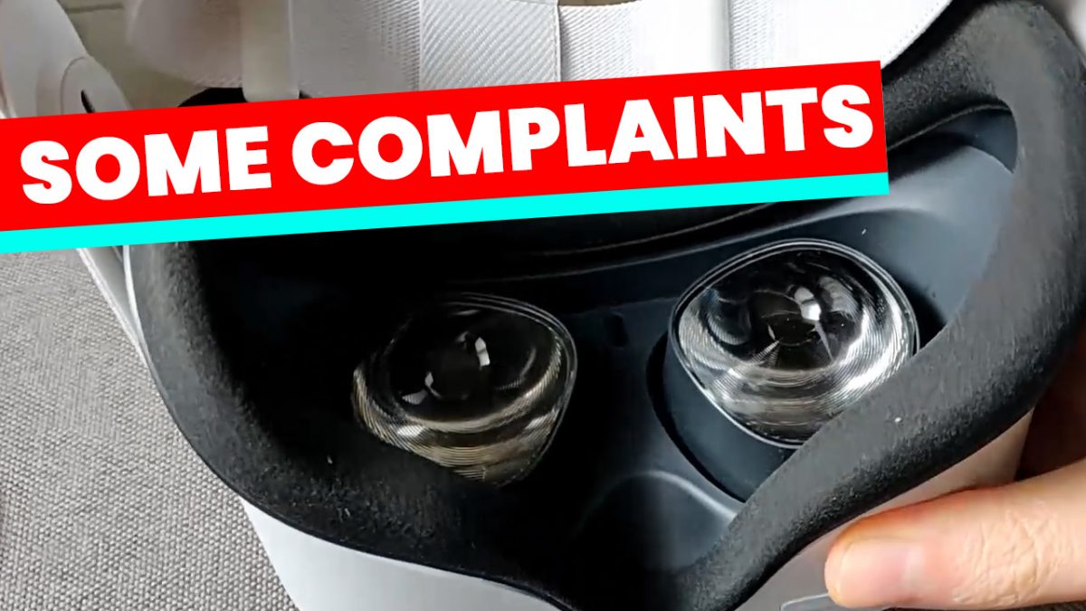Oculus Quest 2 VR headset complaints