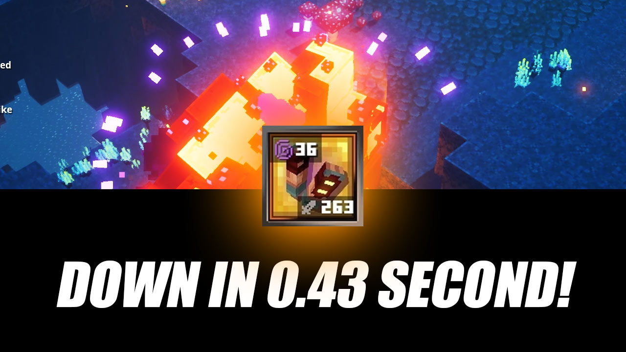 Fighter's Bindings Gilded 263 Minecraft Dungeons