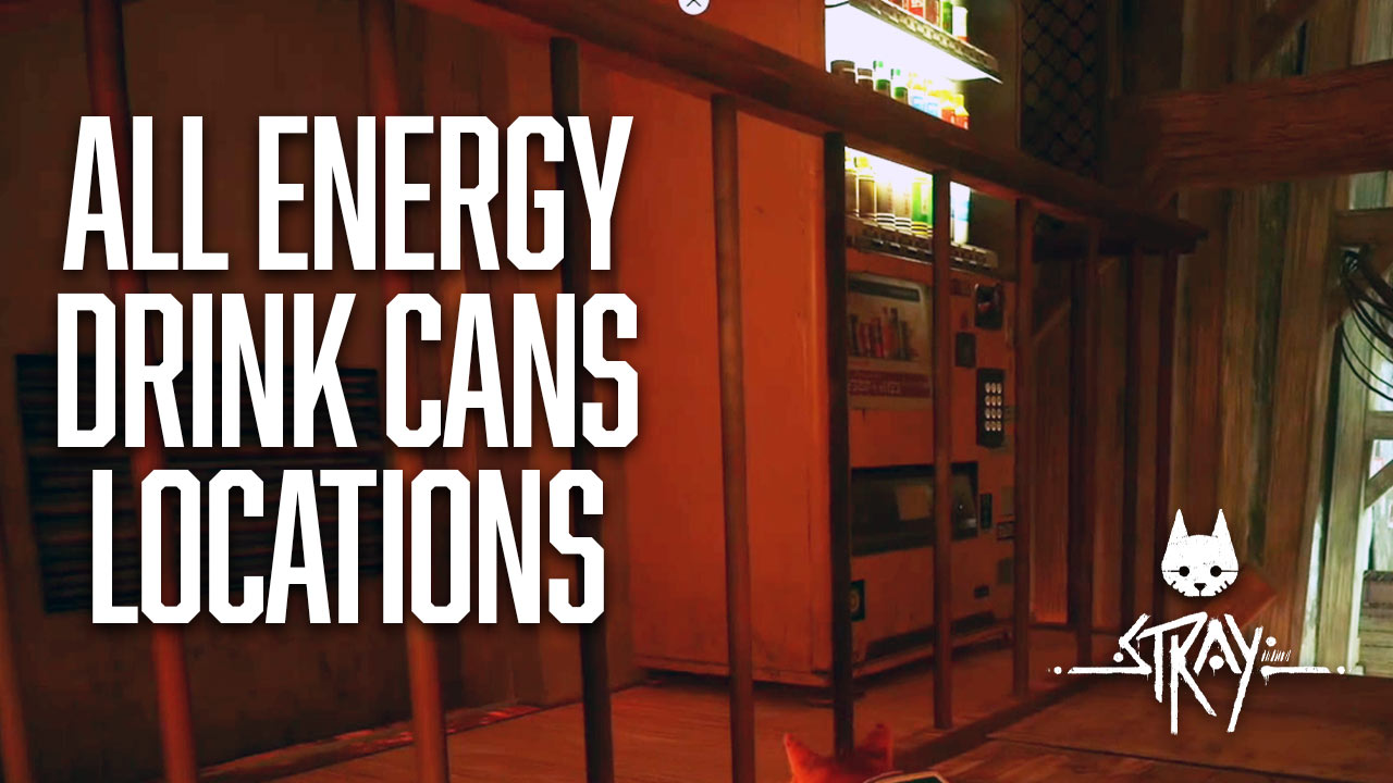 Stray All Energy Drink Cans Location Guide