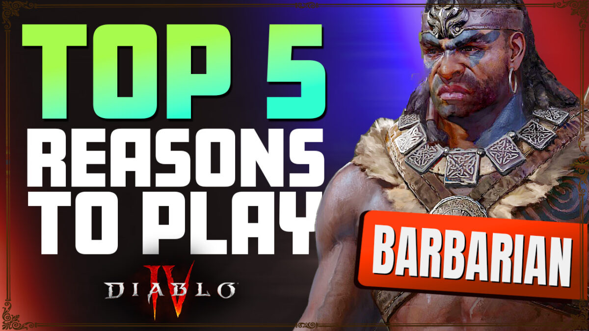 Barbarian best class in Diablo 4