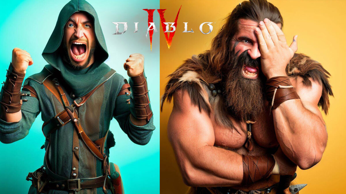 Rogue happy, Barbarian sad. Diablo IV