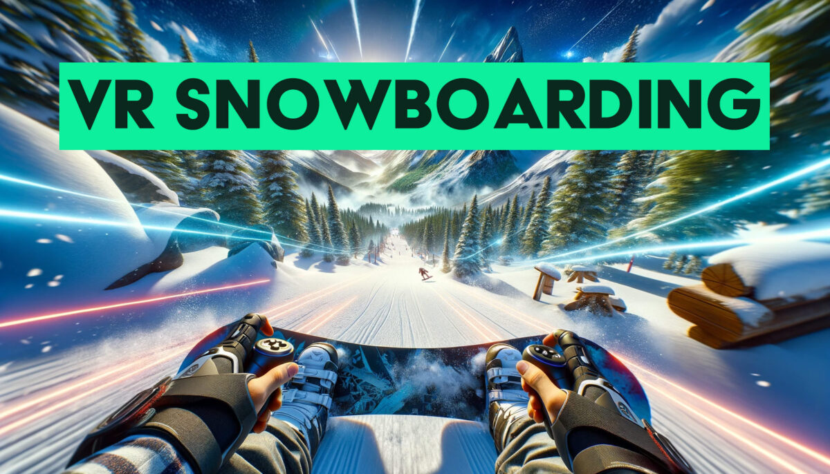 vr snowboarding